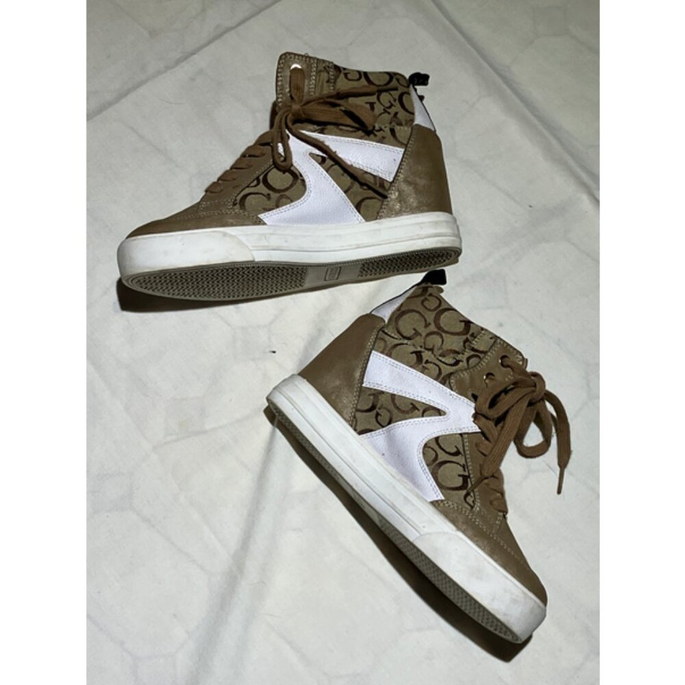 Guess Sneakers for Women, Golden High Top